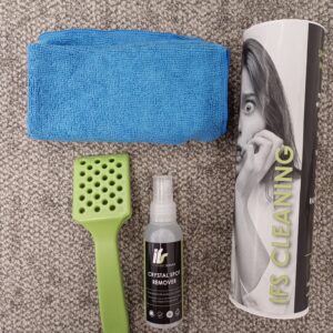Pack Quitamanchas para Moqueta – Espátula + Gamuza + Spot Remover (90 ml)